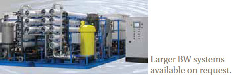 Brackish Water Series for large BW Systems