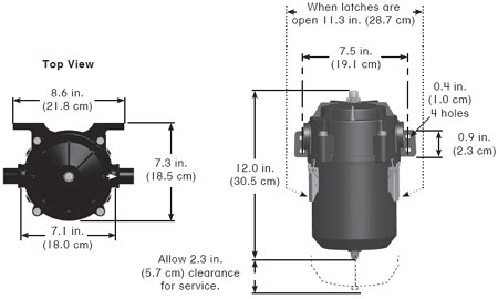 Racor CVV 6000 Series
